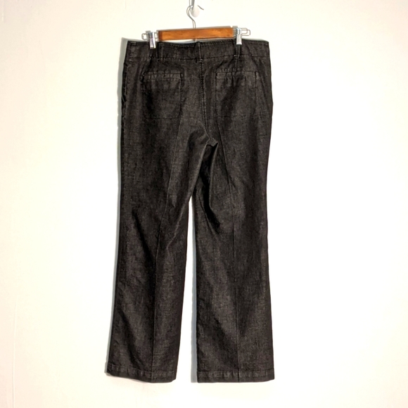 Talbots Signature Flare Charcoal Jeans, 12 - Picture 2 of 9